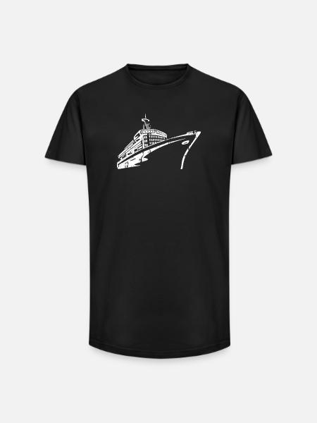 Cruise Ship Cruise Ship Luxury - Long Fit Men's T-Shirt - black