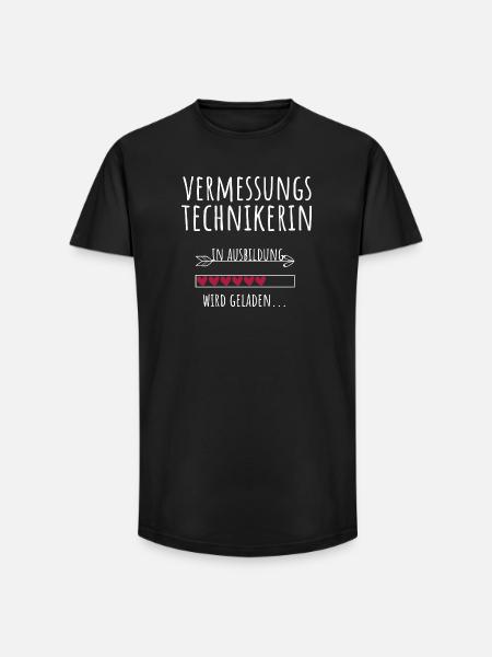 Vermessungstechnikerin in Ausbildung Geschenk - Long Fit Männer T-Shirt - Schwarz