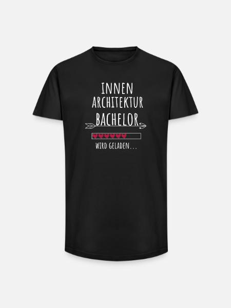Innenarchitektur Bachelor Studium Geschenk - Long Fit Männer T-Shirt - Schwarz