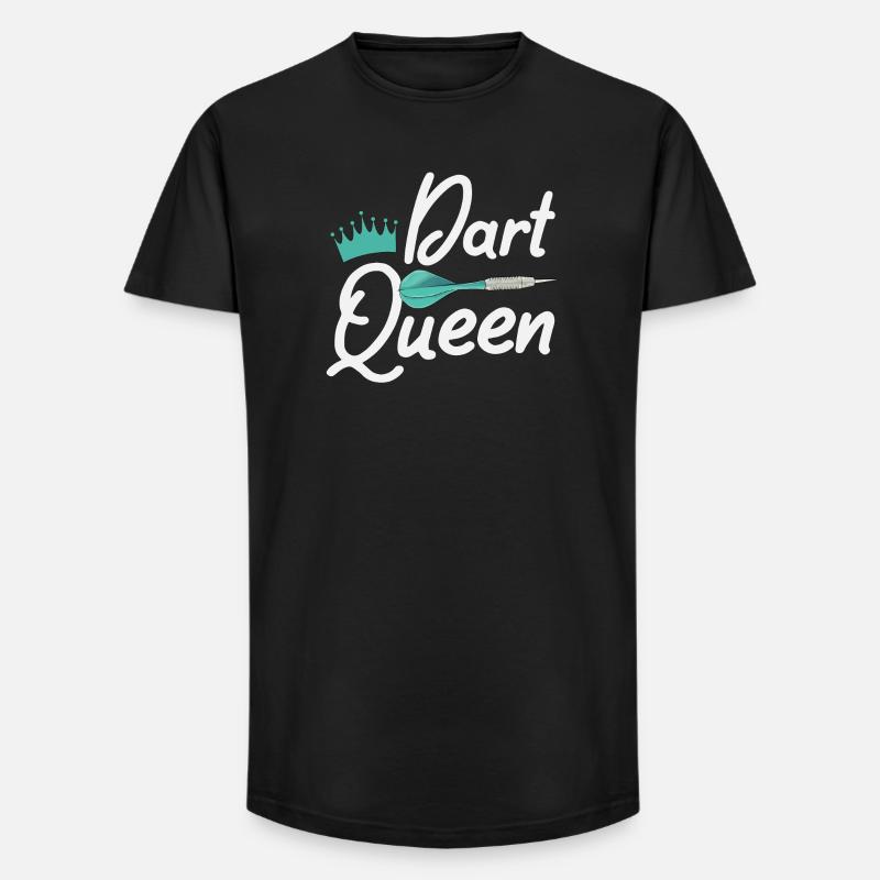 Dart Darts - Long Fit Männer T-Shirt - Schwarz