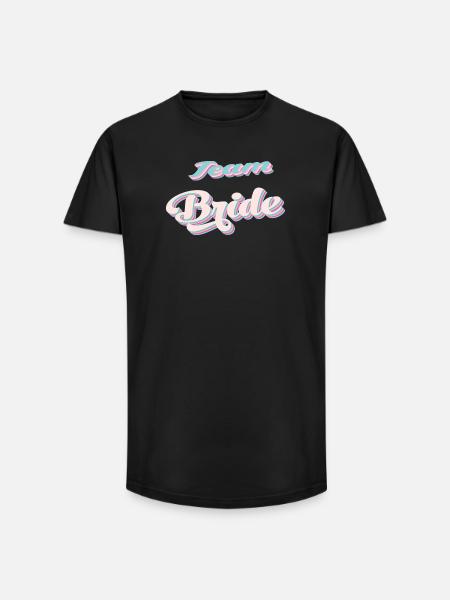 Team bride bachelorette party - Long Fit Men's T-Shirt - black