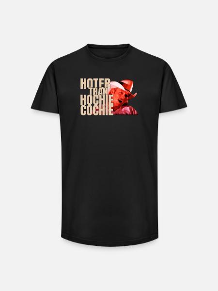 Hotter Than A Hoochie Coochie - Long Fit Men's T-Shirt - black