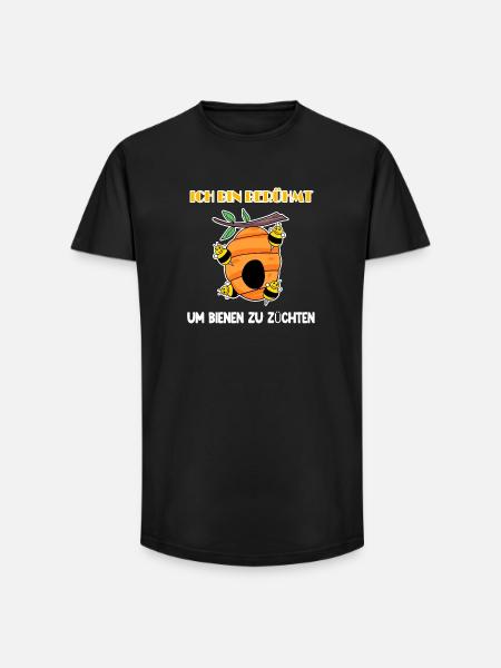 Imker - Long Fit Männer T-Shirt - Schwarz