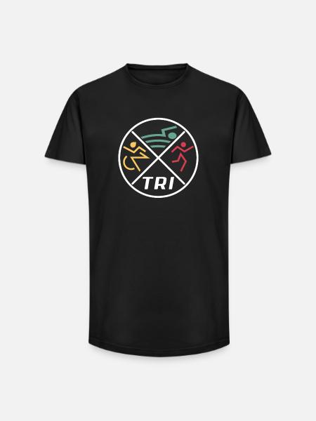 Women's Triathlon - Long Fit Men's T-Shirt - black