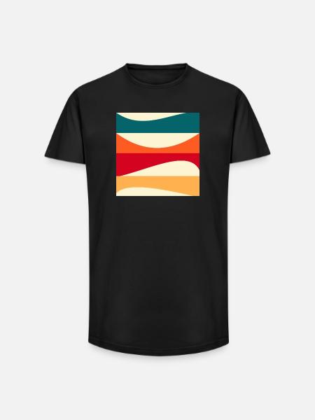 Constructivisme - ART MODERNE - CONTEXTE - T-shirt coupe longue homme - noir