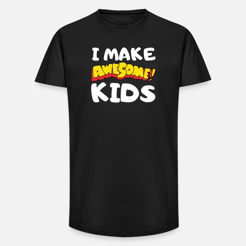 I make great kids comics - Long Fit Men's T-Shirt - black