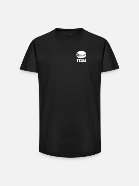 Eishockey Team - Long Fit Men's T-Shirt - black
