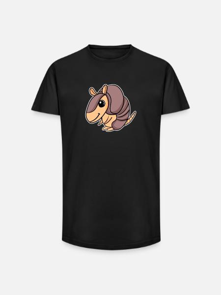 Armadillo's armadillo - Long Fit Men's T-Shirt - black