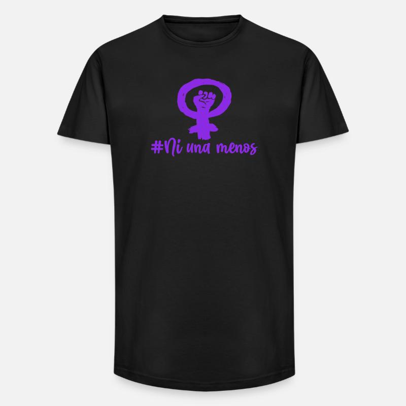 Nicht einer weniger - Long Fit Männer T-Shirt - Schwarz