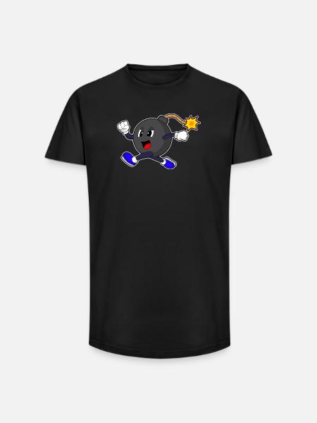 Bombshell Jogger Jogging Sports - Long Fit Men's T-Shirt - black