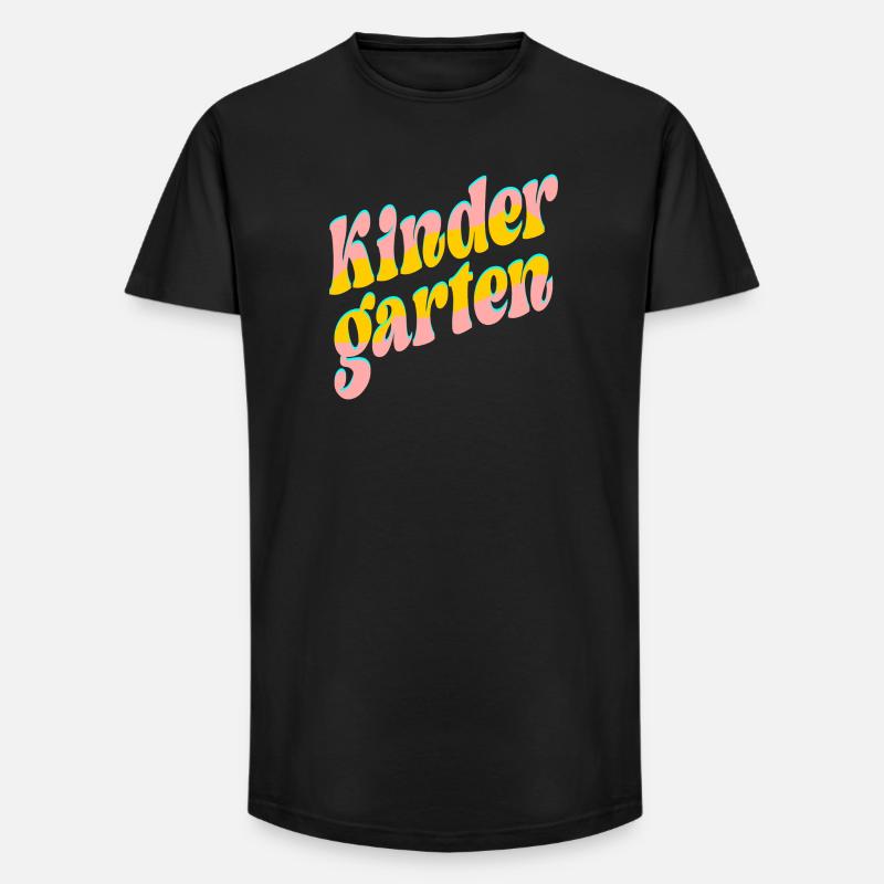 Kindergarten Erzieherin - EINGEWÖHNUNGSWOCHEN - Long Fit Männer T-Shirt - Schwarz