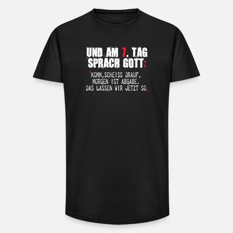 Graffiti-Style Protestgestaltung mit Zitaten - Long Fit Männer T-Shirt - Schwarz