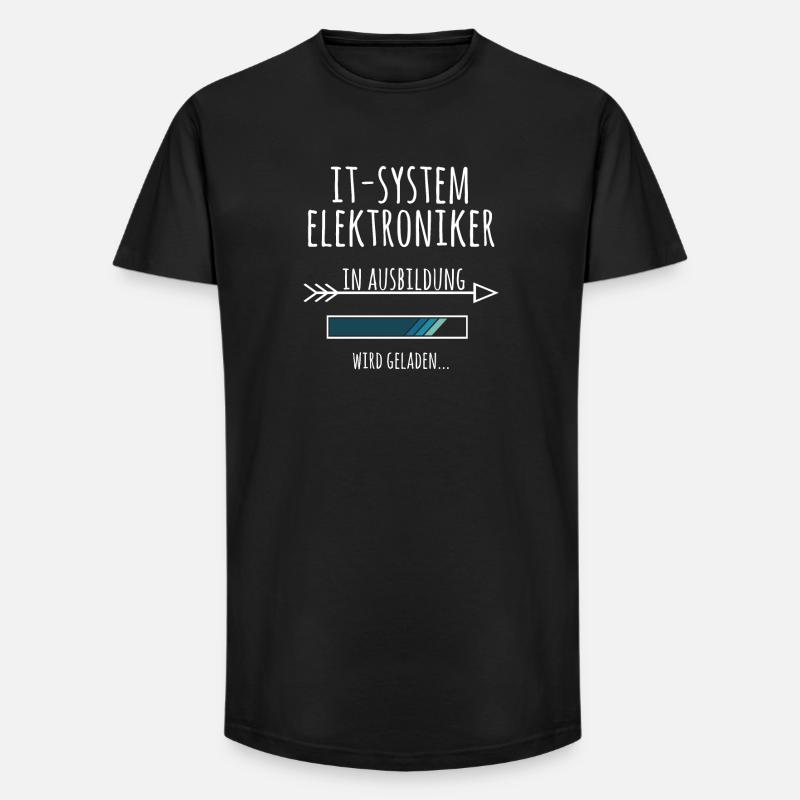 IT-Systemelektroniker Ausbildung Beruf Geschenk - Long Fit Männer T-Shirt - Schwarz