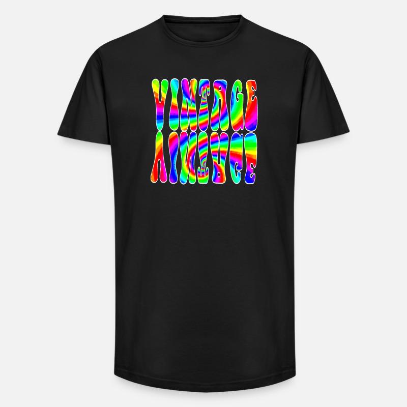 WEINLESE - Long Fit Männer T-Shirt - Schwarz