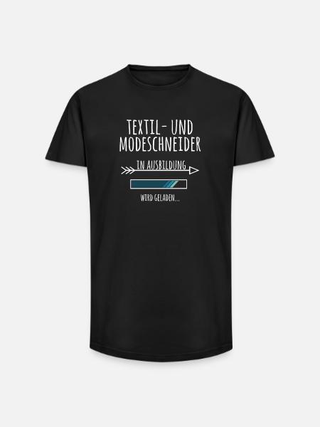 Textil und Modeschneider Ausbildung Beruf Geschenk - Long Fit Männer T-Shirt - Schwarz