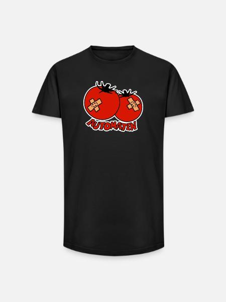 Automaten - Long Fit Männer T-Shirt - Schwarz