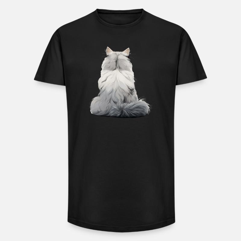 Persisch - Long Fit Männer T-Shirt - Schwarz