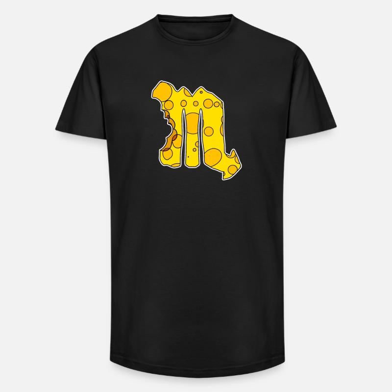 Sternzeichen Skorpion Symbol - Long Fit Männer T-Shirt - Schwarz