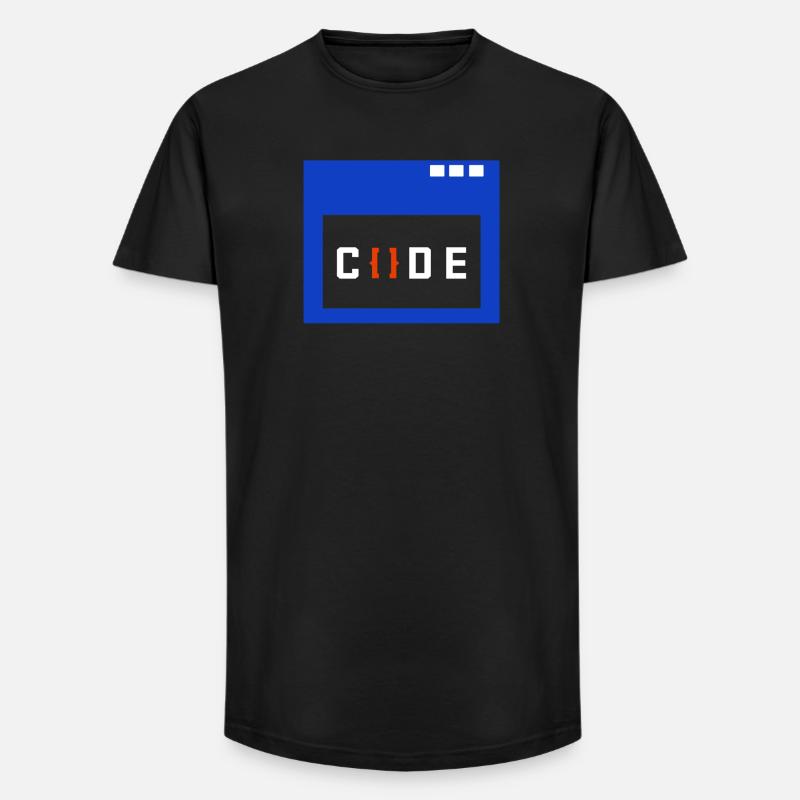 Coder Geld Verdienen Angestellter Arbeit Erfolg - Long Fit Männer T-Shirt - Schwarz