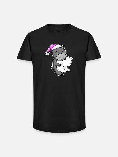 Ass Tired Sleeping Sleeping Girl - Long Fit Men's T-Shirt - black