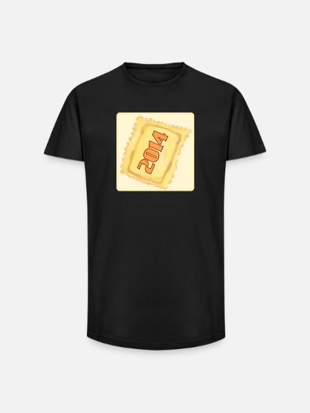 12th BIRTHDAY 2014 - RAVIOLI DUMPLINGS - Long Fit Men's T-Shirt - black