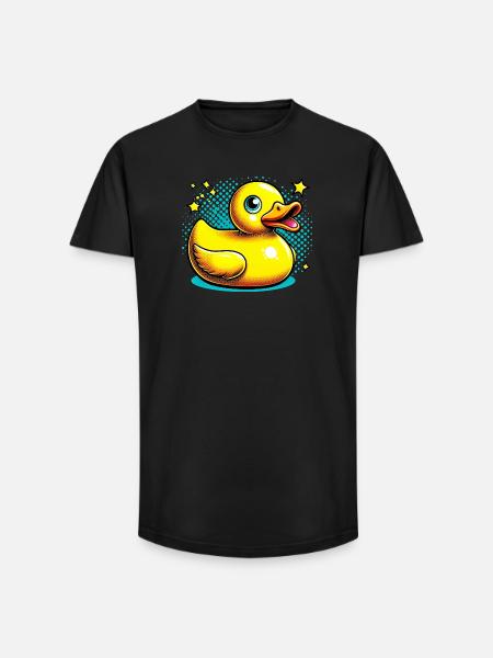 Duckling Duck Duck - Long Fit Men's T-Shirt - black