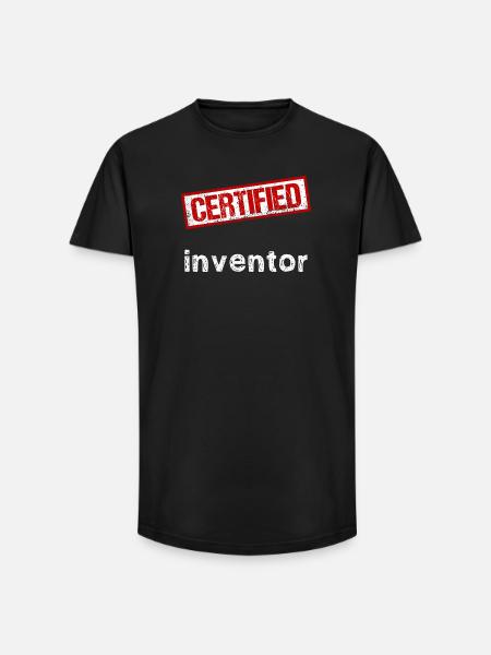 Inventor - Long Fit Men's T-Shirt - black
