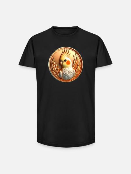 Medal (05) - Long Fit Men's T-Shirt - black
