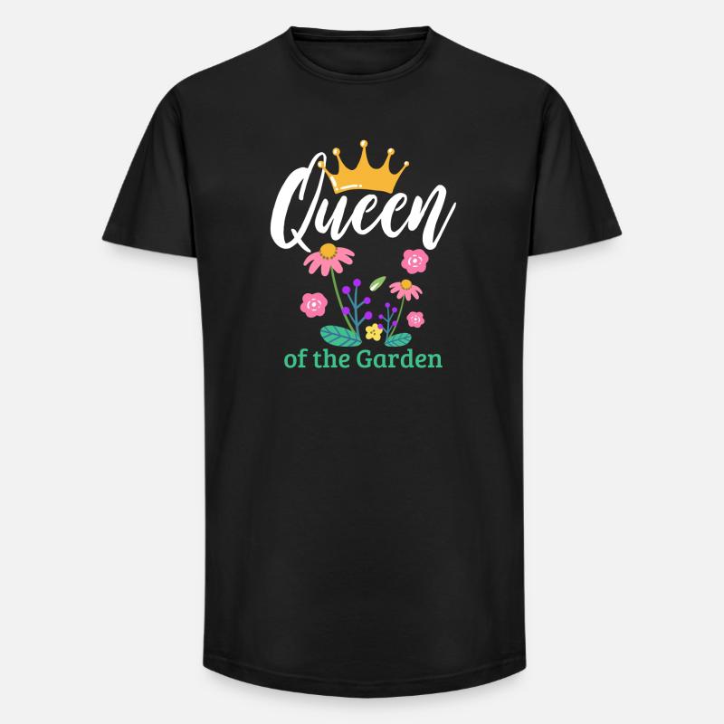 Gartenarbeit Gärtner - Long Fit Männer T-Shirt - Schwarz