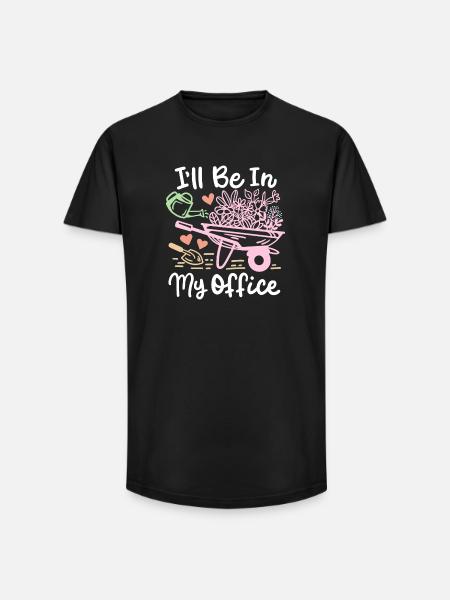Garten Gartenarbeit - Long Fit Männer T-Shirt - Schwarz