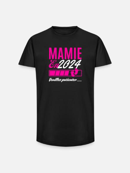 Grandma in 2024 please wait - Long Fit Men's T-Shirt - black