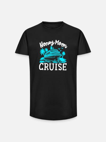 Flitterwochen Kreuzfahrt Urlaub - Long Fit Männer T-Shirt - Schwarz