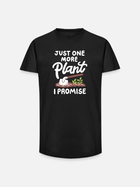 Gartenarbeit Gärtner - Long Fit Männer T-Shirt - Schwarz