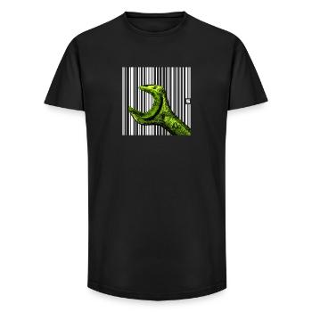 SPOT - SERVICE - Long Fit Men's T-Shirt - black - Front - AI Model Male 185 light (185cm)