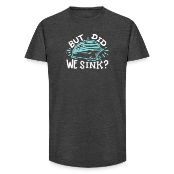 Kreuzfahrtschiff Kreuzfahrt - Long Fit Männer T-Shirt - Anthrazit - Vorne - AI Model Male 185 light (185cm)