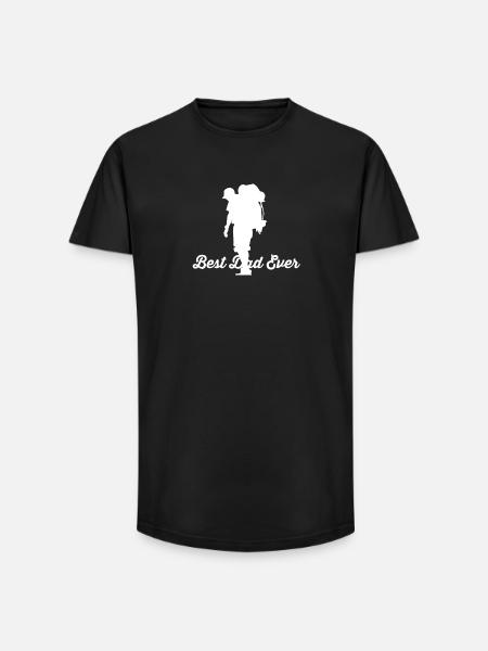 Tourist - Long Fit Men's T-Shirt - black
