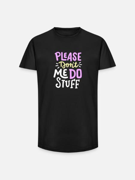 sarkastischer Humor Sarkasmus - Long Fit Männer T-Shirt - Schwarz