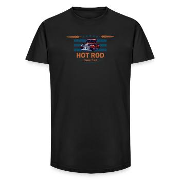 Hot Rod / Hot Rods - T-shirt coupe longue homme - noir - Devant - AI Model Male 185 light (185cm)