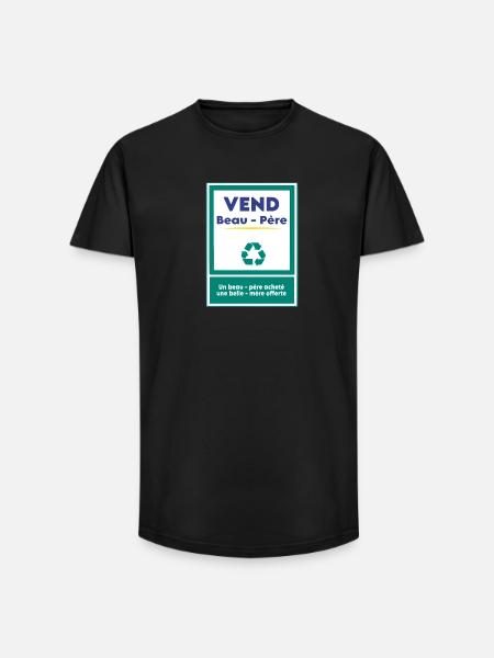 Verkauft den Schwiegervater - Long Fit Männer T-Shirt - Schwarz