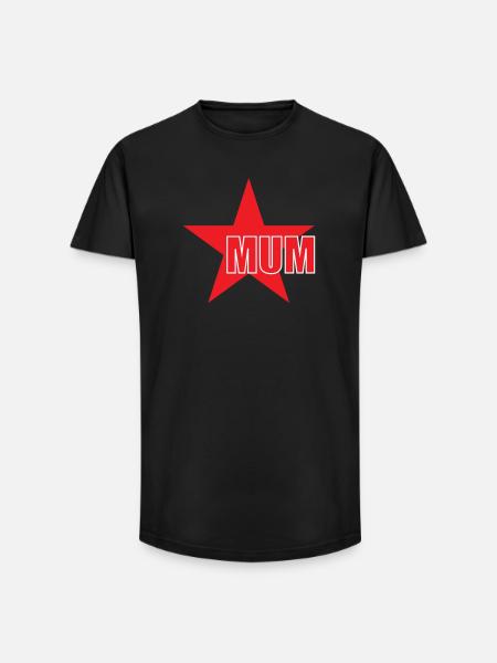 Maman d'Amour - Mother's Day - Long Fit Men's T-Shirt - black
