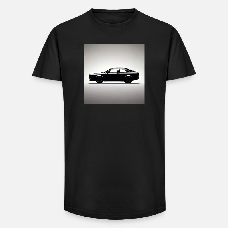 Coupé - Long Fit Männer T-Shirt - Schwarz