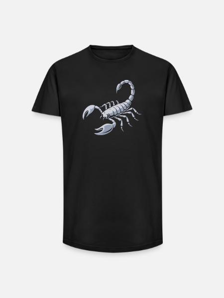 Fierce Scorpion - Long Fit Men's T-Shirt - black