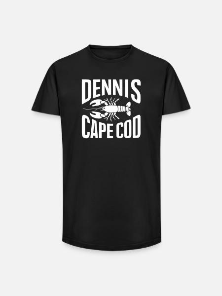 Dennis Cape Cod Lobster - Long Fit Men's T-Shirt - black