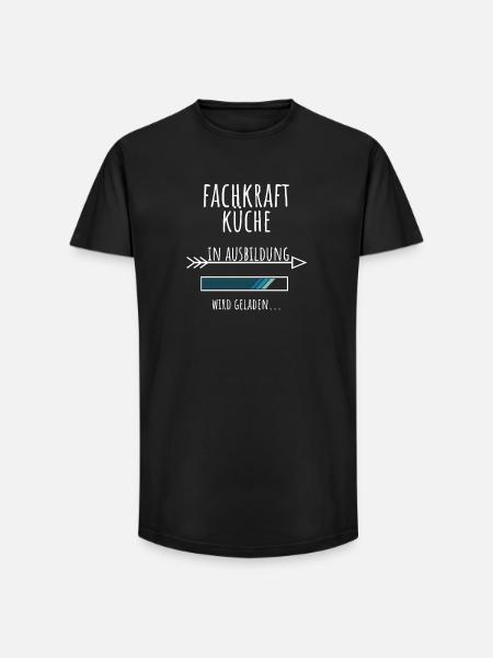 Fachkraft Küche Ausbildung Beruf Geschenk - Long Fit Männer T-Shirt - Schwarz