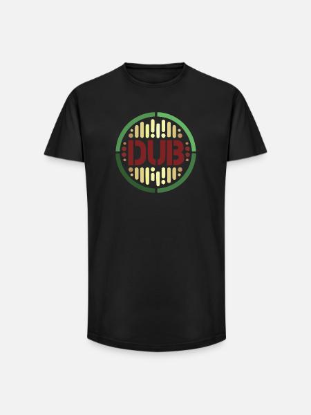 Synchronisieren - Long Fit Männer T-Shirt - Schwarz