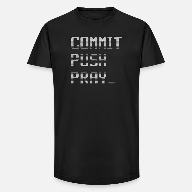 Software Developer Entwickler Geek Shirt - Long Fit Männer T-Shirt - Schwarz