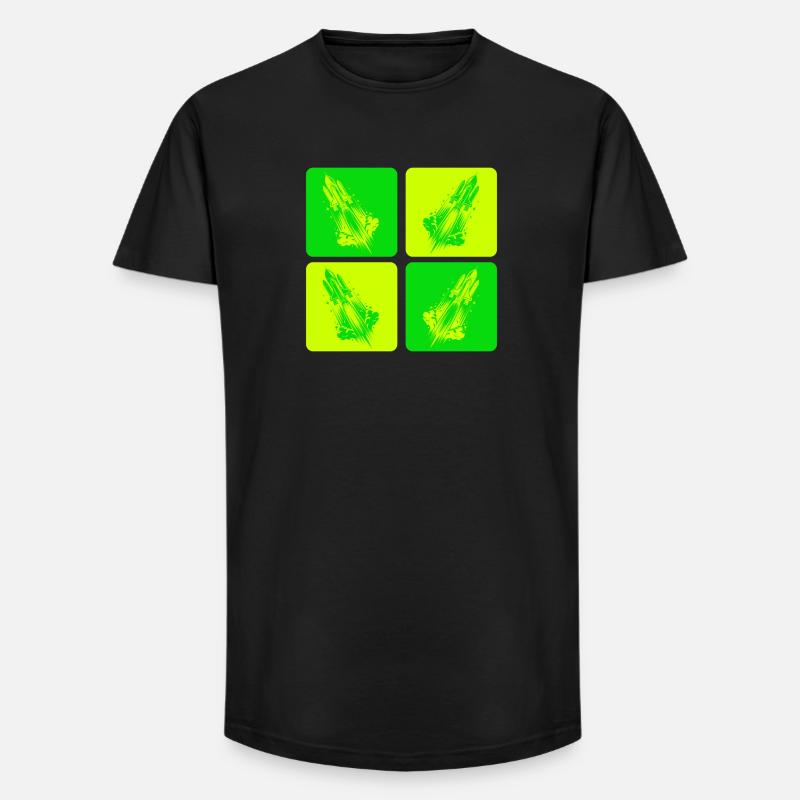 Conception de l’espace - T-shirt coupe longue homme - noir