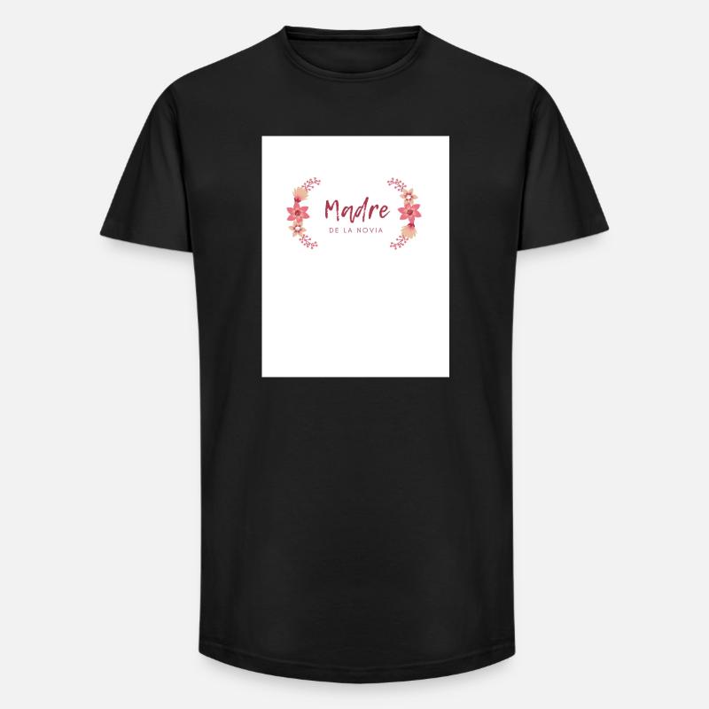 Mutter der Blumenbraut - Long Fit Männer T-Shirt - Schwarz