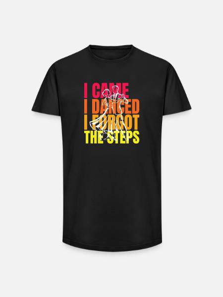 Gesellschaftstanz Tanztraining Ballroom Geschenk - Long Fit Männer T-Shirt - Schwarz