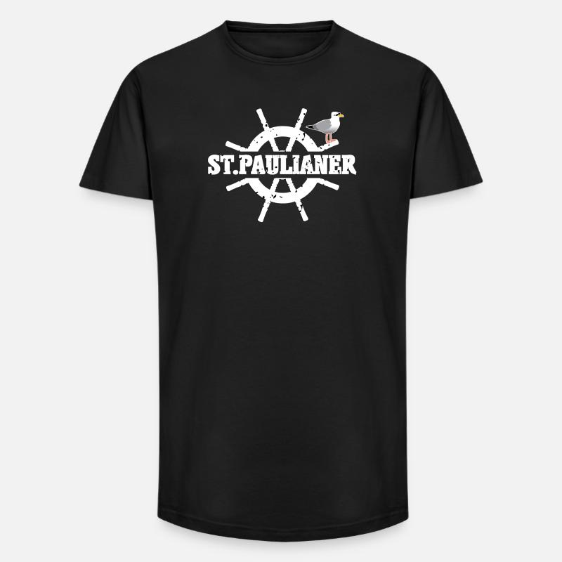 St. Paulianer - Long Fit Männer T-Shirt - Schwarz